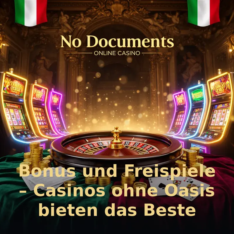 Bonus und Freispiele – Casinos ohne Oasis bieten das Beste